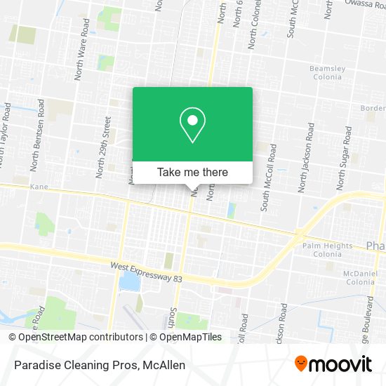 Paradise Cleaning Pros map