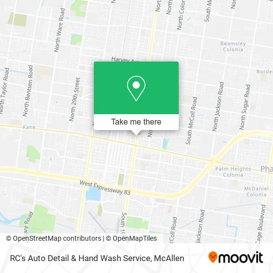 RC's Auto Detail & Hand Wash Service map