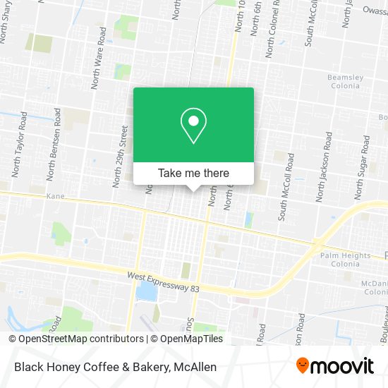 Mapa de Black Honey Coffee & Bakery