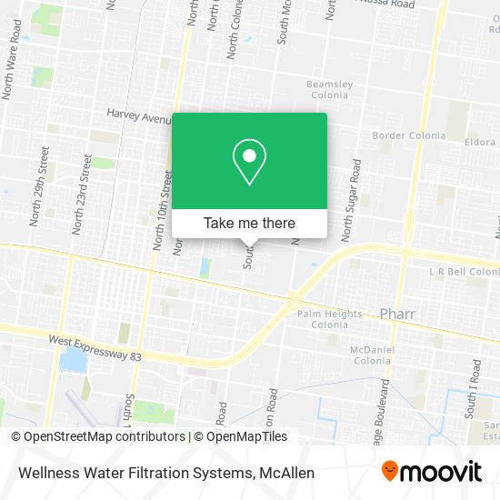 Wellness Water Filtration Systems map