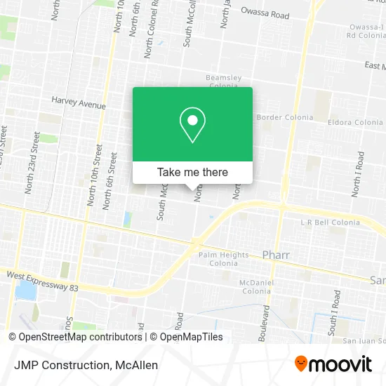 JMP Construction map