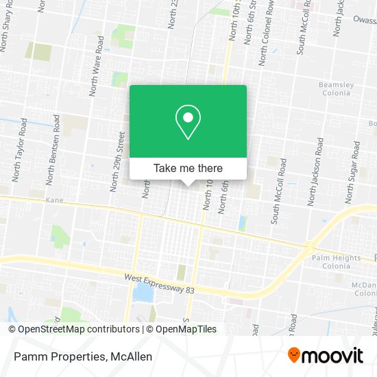 Pamm Properties map