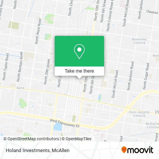 Holand Investments map