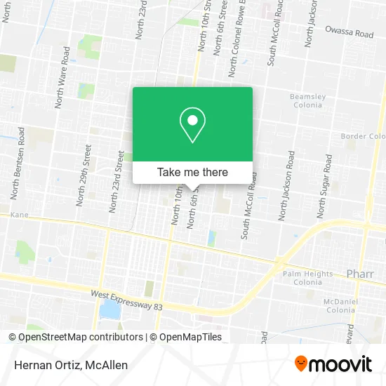 Hernan Ortiz map