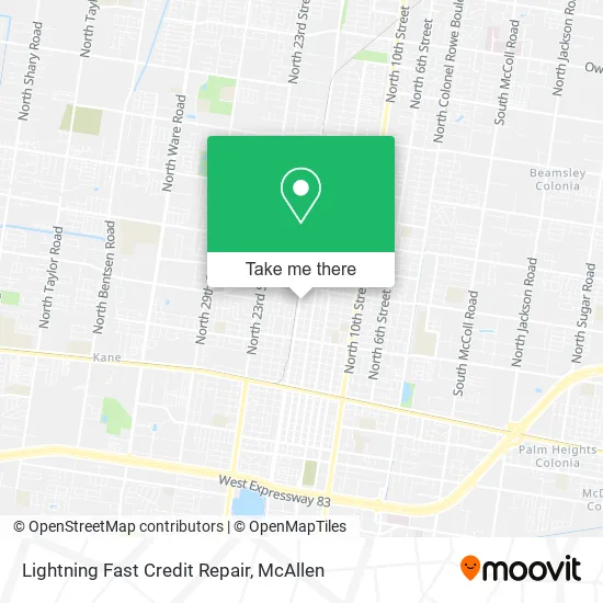 Lightning Fast Credit Repair map