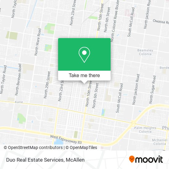Duo Real Estate Services map