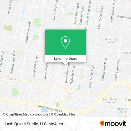 Lash Queen Studio, LLC map
