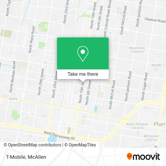 T-Mobile map