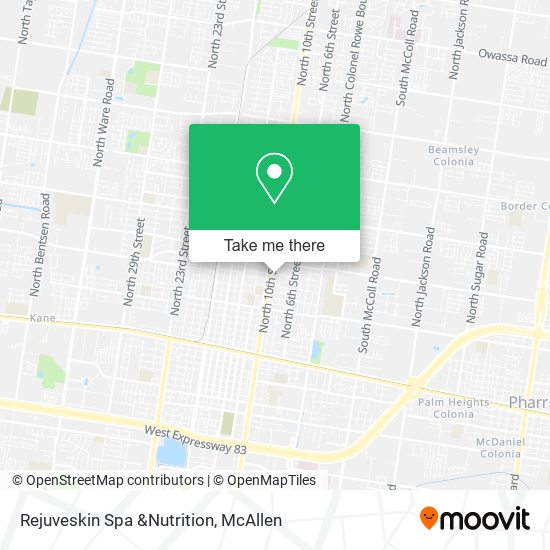 Rejuveskin Spa &Nutrition map