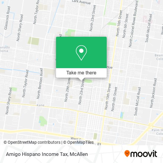 Amigo Hispano Income Tax map