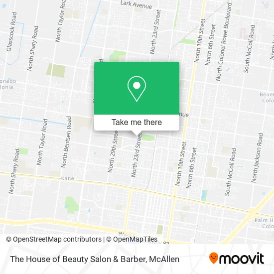 The House of Beauty Salon & Barber map