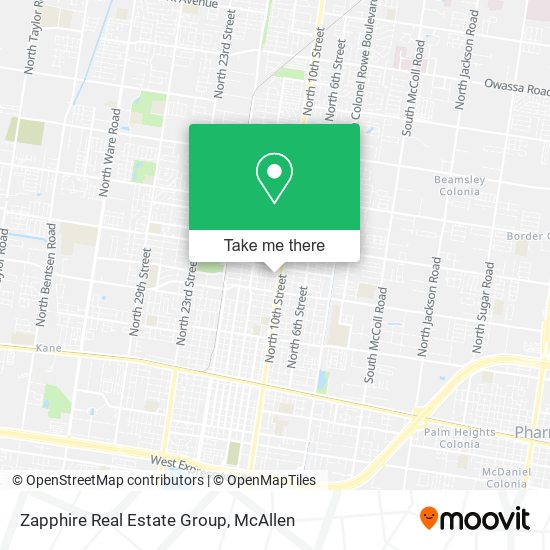 Zapphire Real Estate Group map