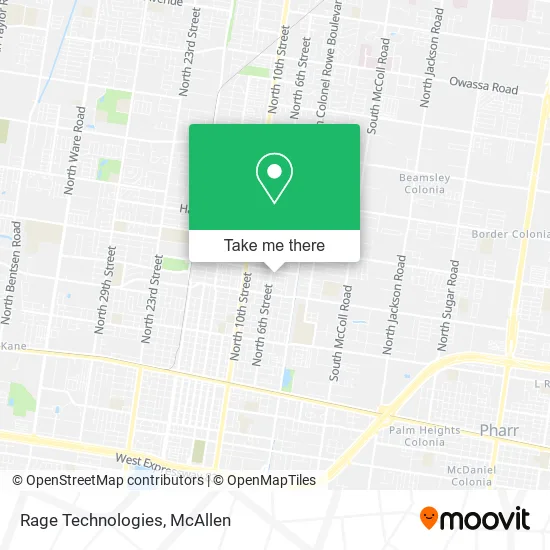 Rage Technologies map