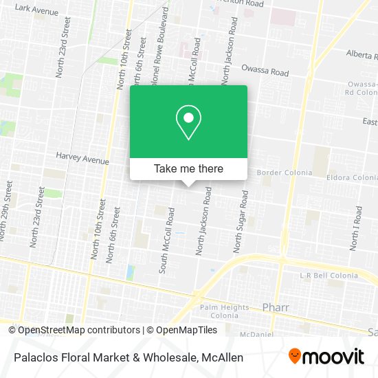 Mapa de Palaclos Floral Market & Wholesale