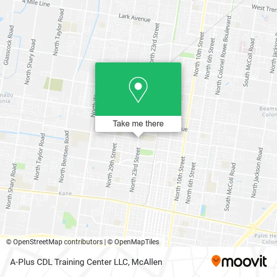 Mapa de A-Plus CDL Training Center LLC
