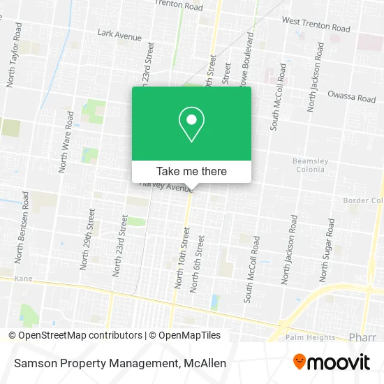 Samson Property Management map