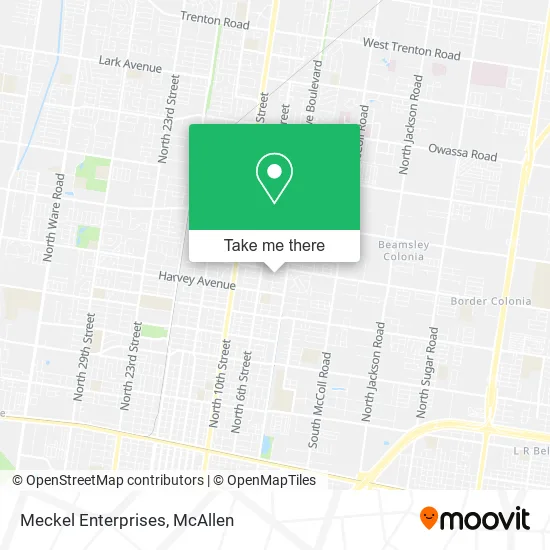 Meckel Enterprises map