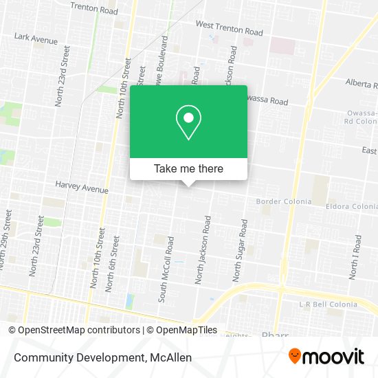 Community Development map