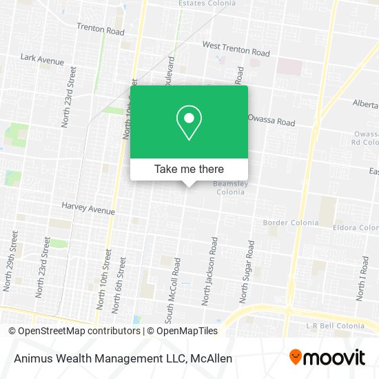 Animus Wealth Management LLC map