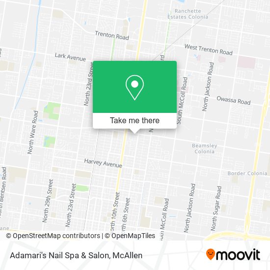 Adamari's Nail Spa & Salon map