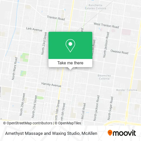 Amethyst Massage and Waxing Studio map