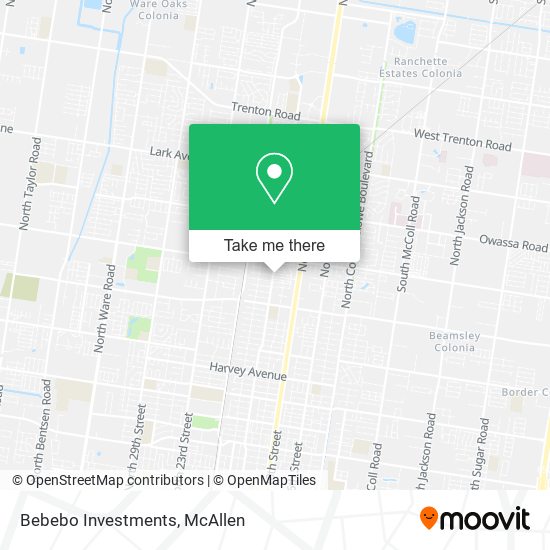 Bebebo Investments map