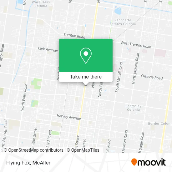 Flying Fox map