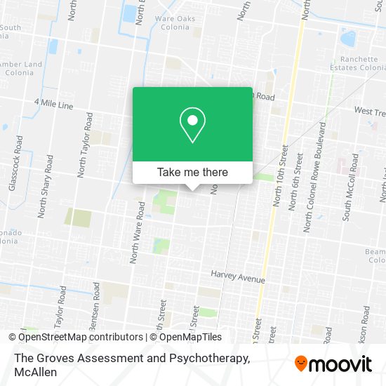 The Groves Assessment and Psychotherapy map