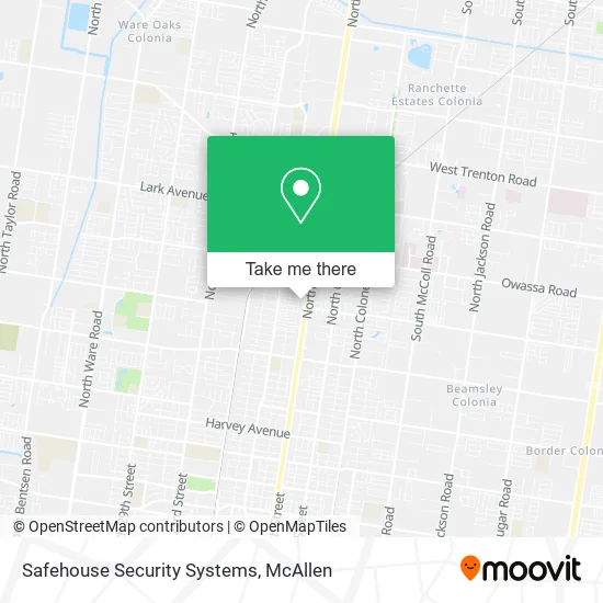 Safehouse Security Systems map