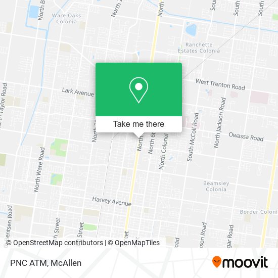 PNC ATM map