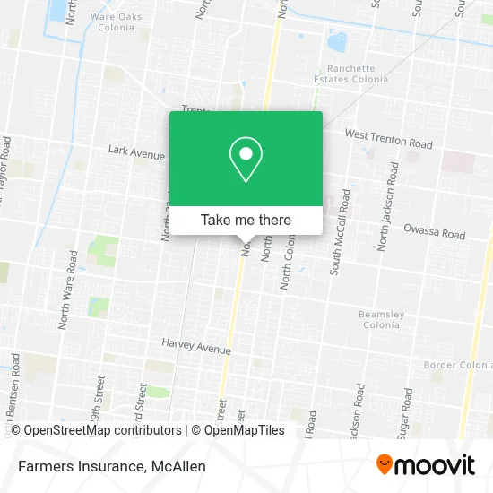Farmers Insurance map
