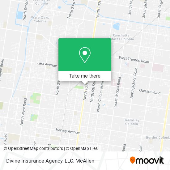Divine Insurance Agency, LLC map