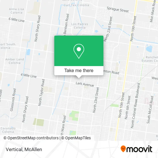 Mapa de Vertical