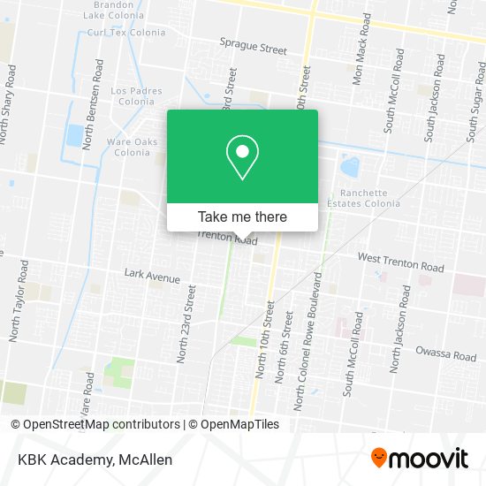 KBK Academy map