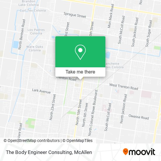 Mapa de The Body Engineer Consulting