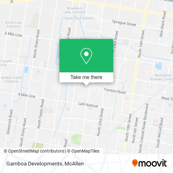 Gamboa Developments map