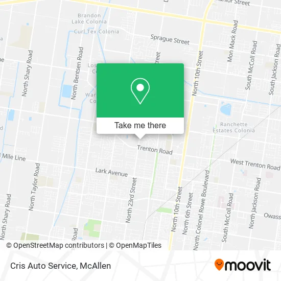 Mapa de Cris Auto Service