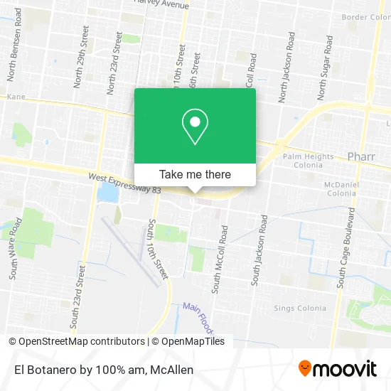 El Botanero by 100% am map