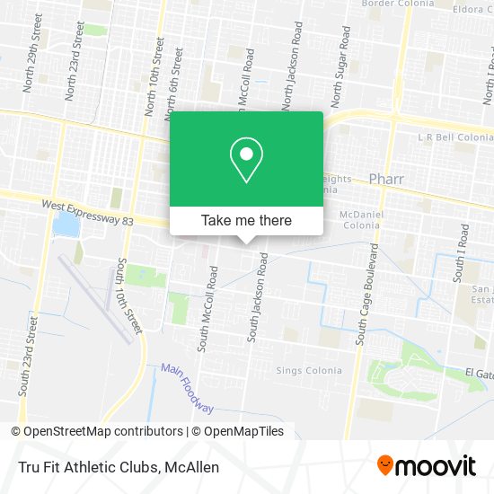 Mapa de Tru Fit Athletic Clubs