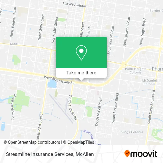 Streamline Insurance Services map