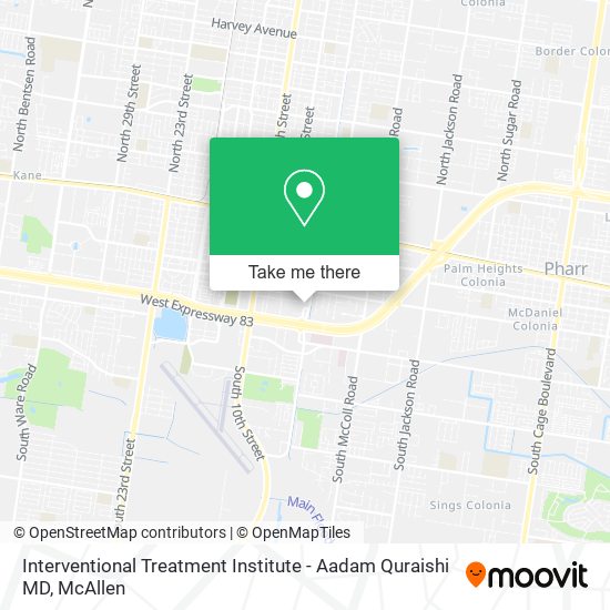 Interventional Treatment Institute - Aadam Quraishi MD map