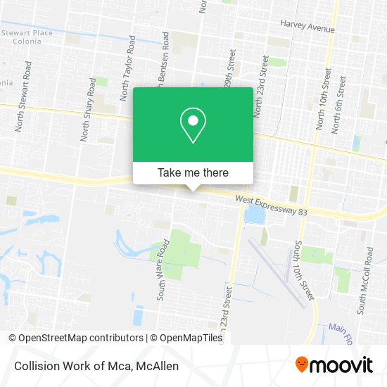 Mapa de Collision Work of Mca