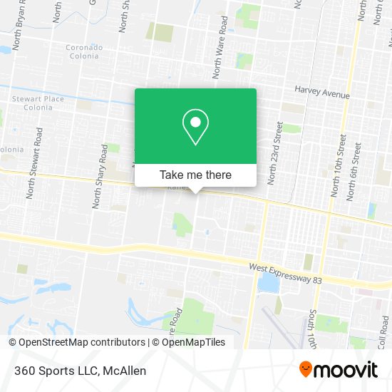 Mapa de 360 Sports LLC