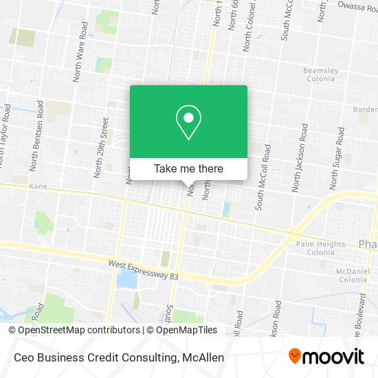 Mapa de Ceo Business Credit Consulting