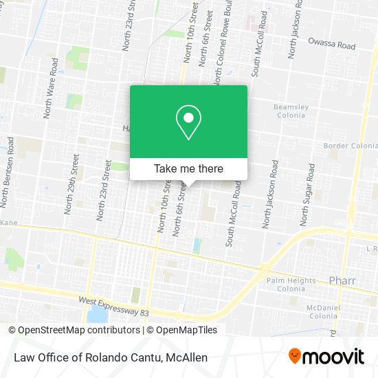 Law Office of Rolando Cantu map