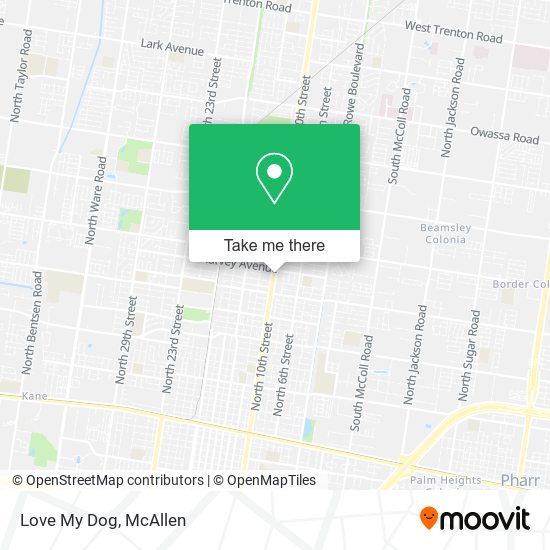 Love My Dog map