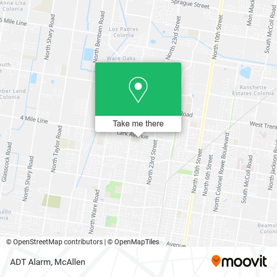 ADT Alarm map