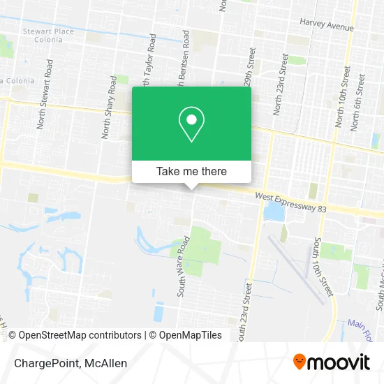 Mapa de ChargePoint