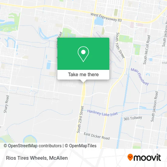 Rios Tires Wheels map