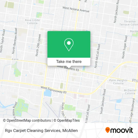 Rgv Carpet Cleaning Services map